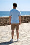 Women's Crew Neck Oversize Cotton T-Shirt - 2