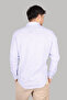 Men's Long Sleeve Regular Shirt Collar Casual Lilac Shirt - 4