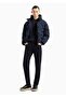 Men's Denim Navy Blue Trousers with Tiny Logo Detail on the Pocket - 3
