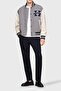 Men's Woven Fabric Regular Waist Straight Model Navy Blue Trousers - 2