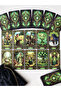 Green Enchanted Forest Themed Tarot Card Deck 78 Cards - 4