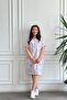 Embroidered Muslin Dress