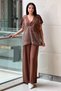 Sequined Sleeveless Mesh Blouse - 4