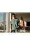 Unisex Minimal Simple Pattern Basic Oversize Fit Comfortable Wide Loose T-Shirt Casual T-Shirt - 2