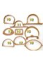 Bag Accessory Bamboo Look Plastic Bag Handle B24 - 3