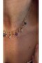 Mixed Chakra Natural Stone Steel Necklace - 2