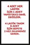 Motorcycle and Automobile Tire Lettering Sticker Arma 4 Pieces 2.5 cm - 5
