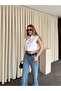 Ecru Poplin Crop Vest - 8419 - 3