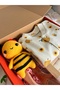 Newborn Baby Gift Box Premium Set with Amigurumi Toy - 6