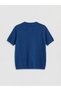Alita City Lcw Everyday Blue Knitwear Plain Women's Cardigan with a Difference - 6