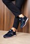 Men's Sneaker Daily Navy Blue Comfortable Sole Sports Shoes - 5