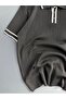 Stripe Detail Knitwear T-Shirt - 5