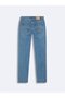 Fallon 200 High Waist Skinny Leg Mid Indigo Jean Pants - 3