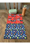 Kindergarten Primary School Space Themed Race Car Themed Boys Student Lunch Cover Washable Fabric - 3