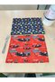 Kindergarten Primary School Space Themed Race Car Themed Boys Student Lunch Cover Washable Fabric