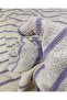 Knitted Knitwear in Ecru Lilac Colors: 160cm