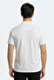 Zany Men's Polo Collar White T-Shirt - 7