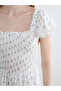 Trendlucky Floral Layered Poplin Dress with a Difference - 3