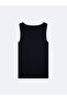 Polyamid Basic Navy Blue Undershirt - 2