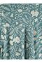Lcw Grace Green Judge Collar Floral Women's Tunic - 8