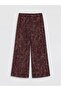 Lcw Grace Patterned Women's Trousers with Elastic Waist