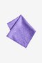 Men's Purple Patterned Handkerchief
