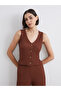 Nevavm V-Neck Textured Women's Vest with a Difference