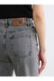 Gray Straight Fit Women's Jean Trousers - 4