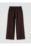 Lcwaikiki Classic Elastic Waist Wide Leg Women's Trousers - 2