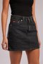 Low Waist Anthracite Women's Straight Standard Skirt 262 Lcf 126001 Wenn Denim - 2