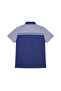 Men's Plus Size Melange Aviator Polo Collar Short Sleeve Punto T-Shirt 5Xl-6Xl-7Xl-8Xl - 5