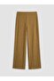 Lcwaikiki Women's Classic Elastic Waist Textured Trousers