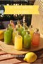12 Pieces Transparent Glass Shot Bottle with Gold Metal Cap Cologne Jar Multi-Purpose Bottle 100ml