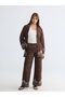 Lcwaikiki Classic Elastic Waist Patterned Women's Trousers