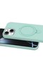 Zengemtx New iPhone 14 Regal Cover with Magsafe Stand - (100927) Aqua Green - 4