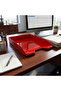 A4 Compatible Plastic Document Rack Durable Desktop Document Organizer - 2