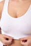 Women's White Extra Firming Corset Bustier with Thick Straps and Pads, Pack of 3 - 3