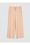 Lcw Dream Women's Capri Pajama Bottoms with Elastic Waist Pattern