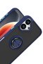 Zengemtx New iPhone 17 Montreal Silicone Cover with Ring (94935) - Navy Blue - 2