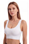 Women's White Extra Firming Corset Bustier with Thick Straps and Pads, Pack of 3 - 4