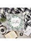 Set of 4 Farmers Market Eucalyptus Patterned Throw Pillow Covers Gather Bless Our Home Decorative Pillow - 5