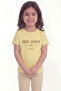 Printed Short Sleeve Girls' T-Shirt B6 - 2