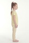 Printed Short Sleeve Girls' T-Shirt B11 - 3