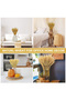 300 Stems 45cm Dried Wheat Flowers Natural Ear of Wheat Grain Flowers for Home, Wedding Decor - 4