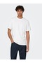 Onslevı Lıfe Reg Text White Men's T-Shirt 22028147