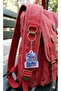 Owl Bag Regular Show Studio Tv Style Patterned Acrylic Keychain Bag Ornament