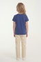 Printed Short Sleeve Girls' T-Shirt B10 - 4