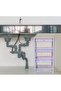Vegetable Storage Rack (Light Pink, 4-Tier) - 7
