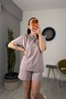Crew Neck T-Shirt and Shorts Set - 2