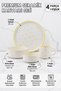 Papatya Series Handmade 4 Piece Single Person Special Ceramic Breakfast Set - 7